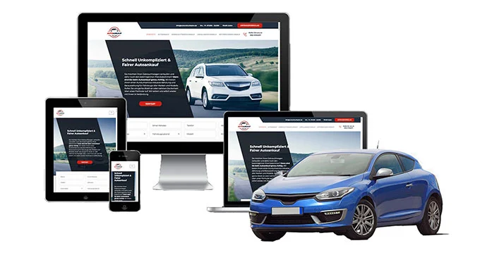 ankauf mobil welzow Ankaufseite mobil – Autoankauf Welzow mit rotem PKW